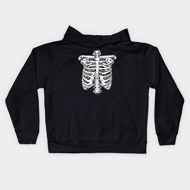 Funnybones Kids Hoodie by holly_astral